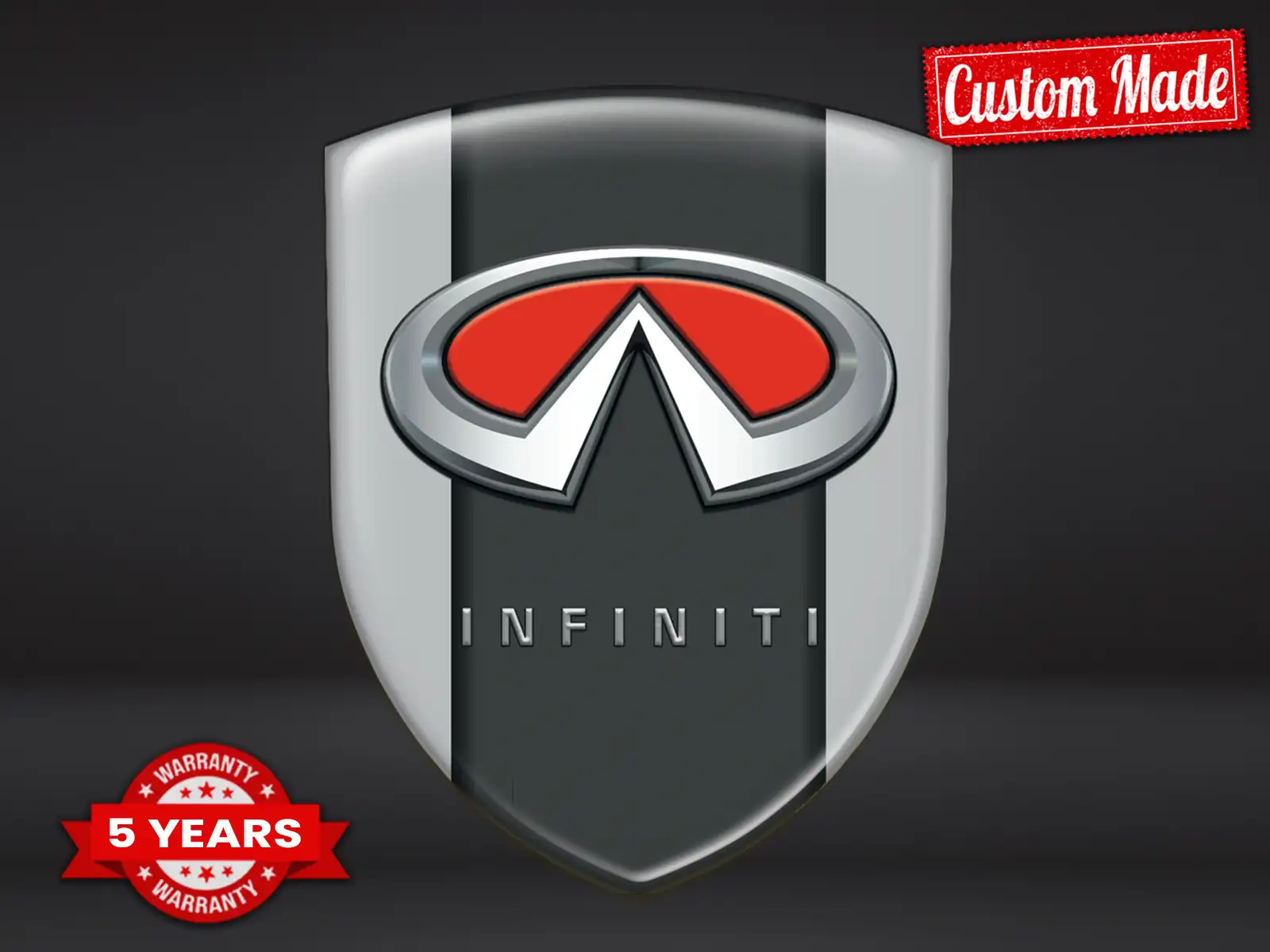 Infiniti Badge Max Resistente Elegante Pro Performance